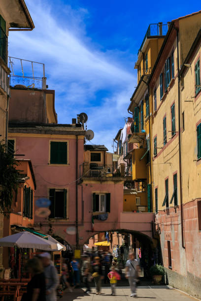 istock Monterosso al Mare, Cinque terre typical street 1401535031