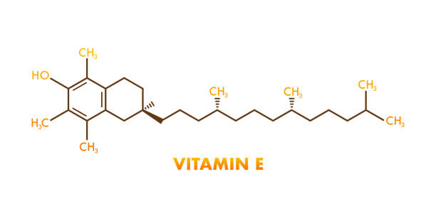 ilustrações de stock, clip art, desenhos animados e ícones de molecule tocopherol. vitamin e. icon for medical design. - ecstasy