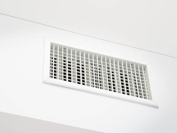 istock Air conditioner vents are installed in office buildings. 1401538819