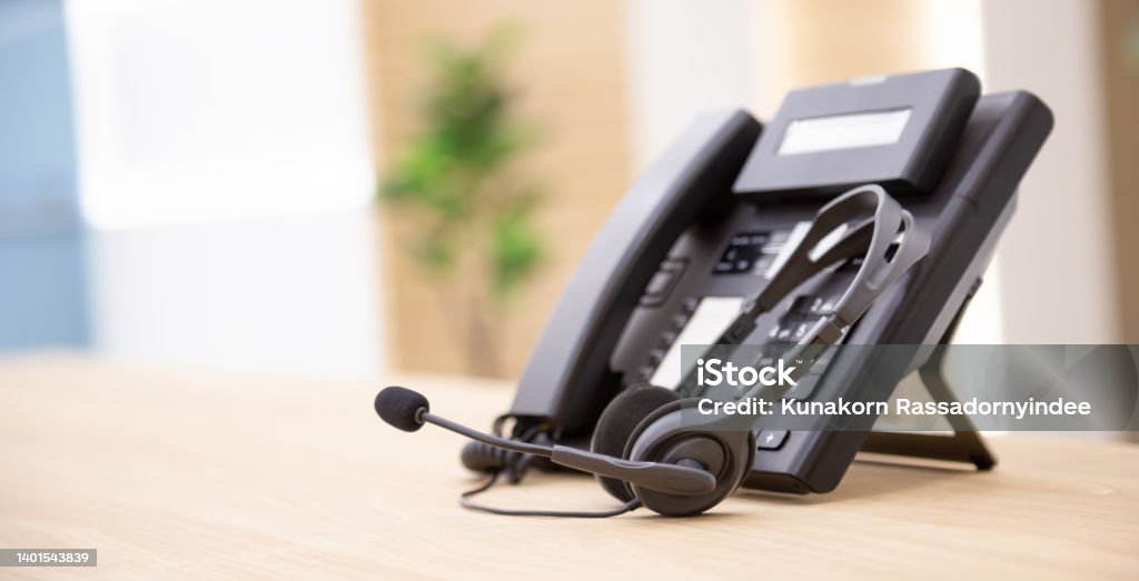 Communication support, call center and customer service help desk.for (call center) concept Customer Service Representative Stock Photo