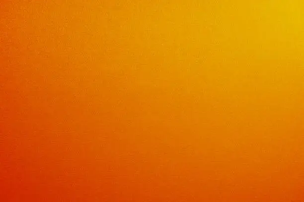 Photo of Yellow orange brown abstract background. Gradient. Ocher color background with space for design.