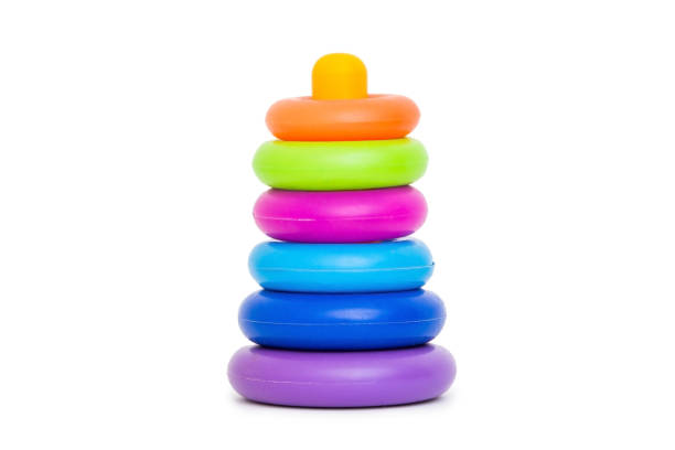 A toy for children on a white background stock photo