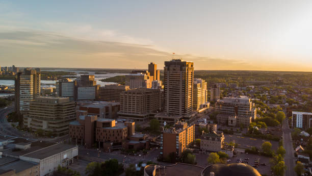 istock Aerial view of Ottawa 1401554893