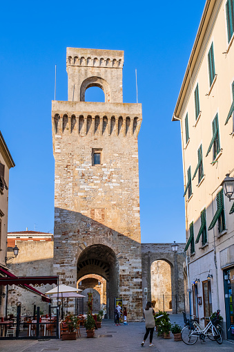 The Torrione, dating back to 1212, was the main gateway to the medieval Piombino, now become an important port and industrial center of Tuscany