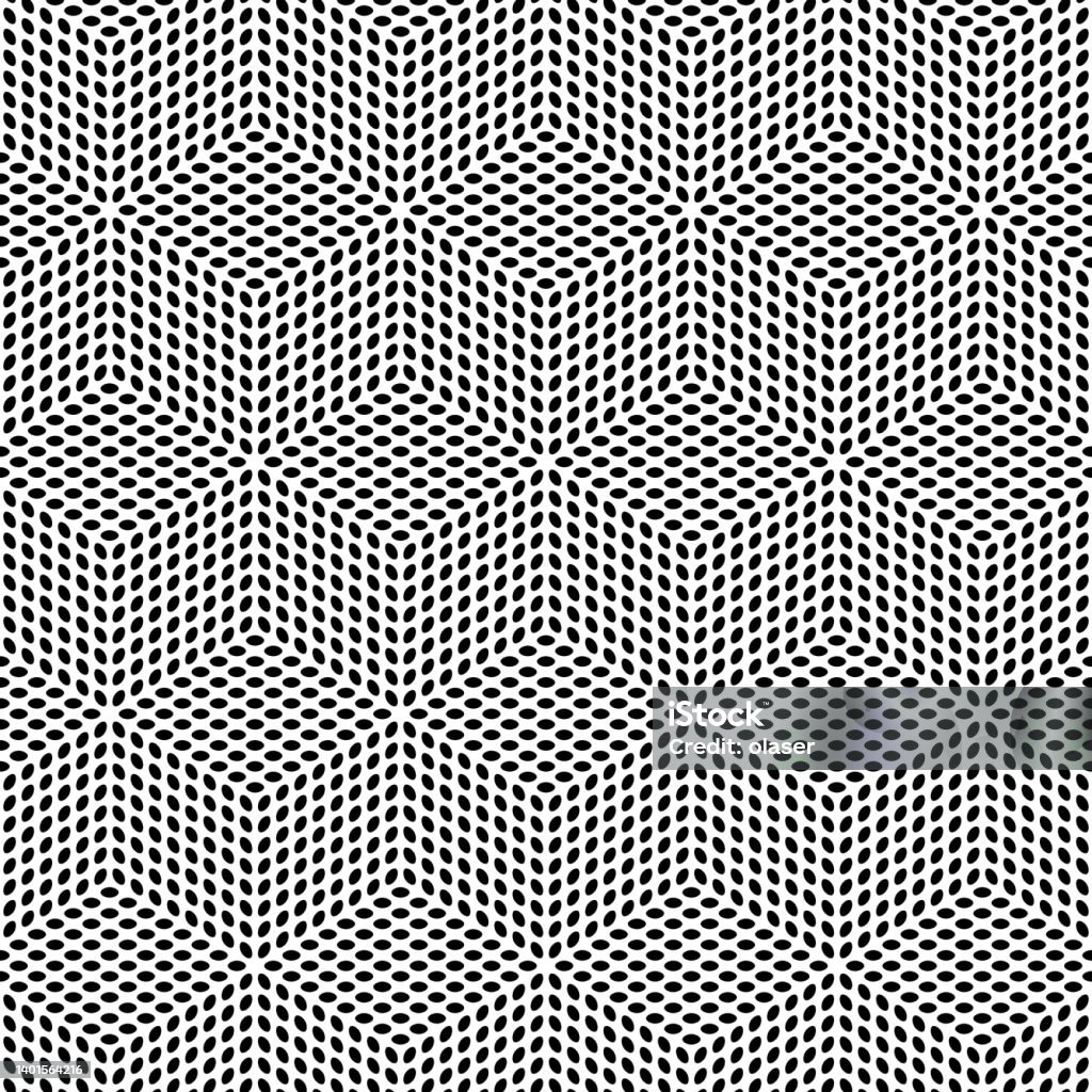 Fine 3d Patterns Patterns Fine Circles In Cube 3d Pattern Stock Illustration - Download Image Now ...