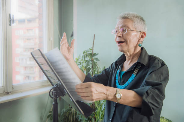 istock Grandma soprano singer 1401567574