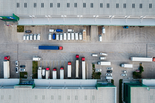 Aerial View of the Logistics and Distribution Center