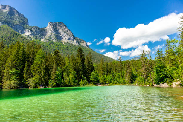 istock Beautiful exploration tour along the Berchtesgaden Alpine foothills 1401580721