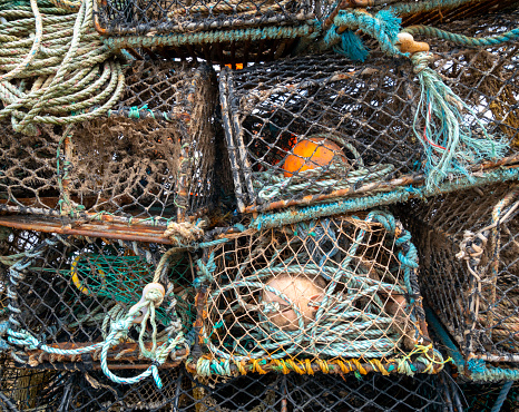 Assortment of crab pots