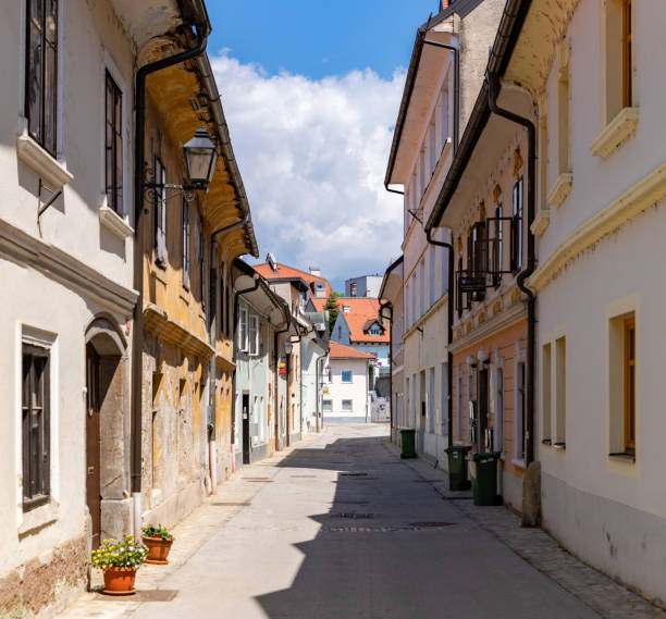 istock Kranj Narrow Street 1401581378