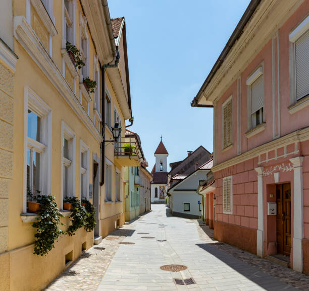 istock Kranj Narrow Street 1401581550