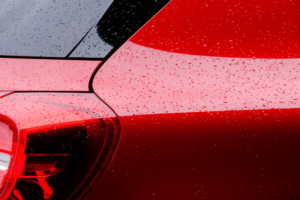 Mercedes Benz GLA Close-up Detail Shot stock photo