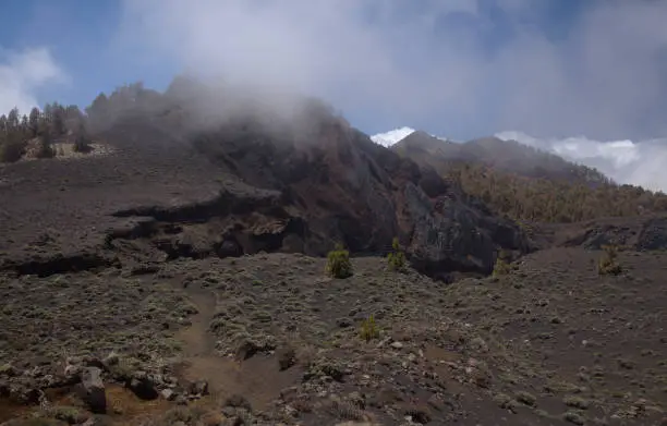 Photo of La Palma, long-range popular hiking route Route of the Volcanoes