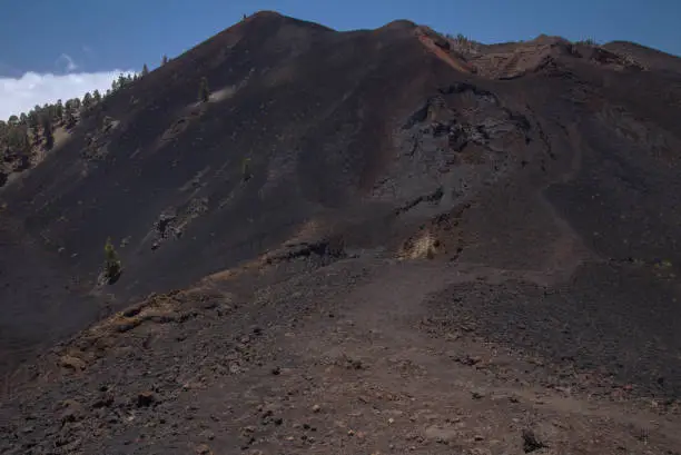 Photo of La Palma, long-range popular hiking route Route of the Volcanoes,