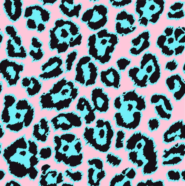 Vector illustration of modern animal skin pattern, perfect for fabric and decoration