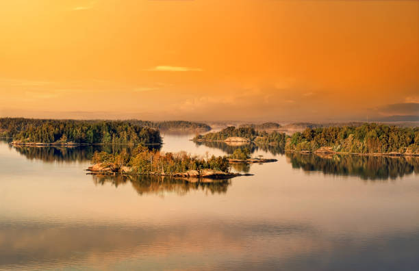 istock Cluster of small islands 1401589470