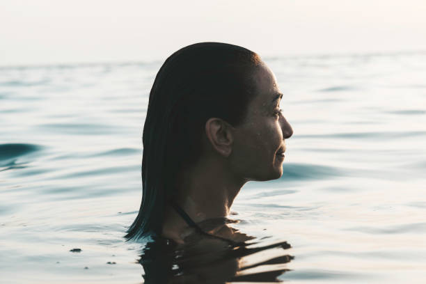 istock Woman in Sea 1401589998
