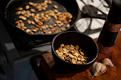 Pan Roasted Pumpkin Seeds