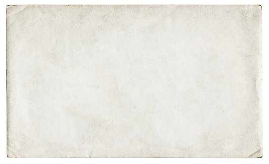 Blank white paper isolated on white