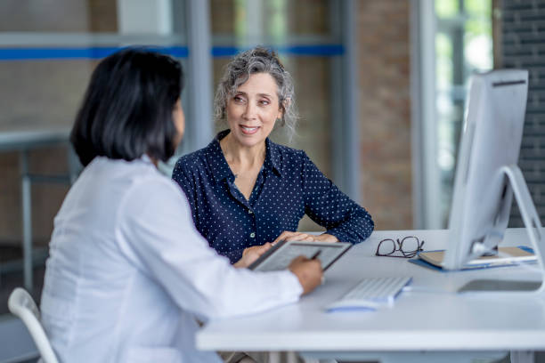 istock Patient At a Doctors Appointment 1401597820