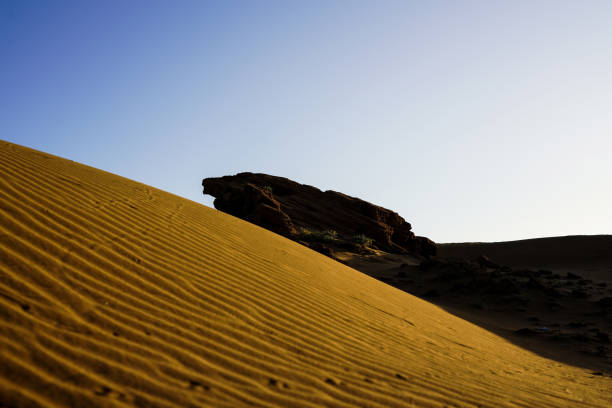 istock Sand dunes in the desert , Morocco 1401602438