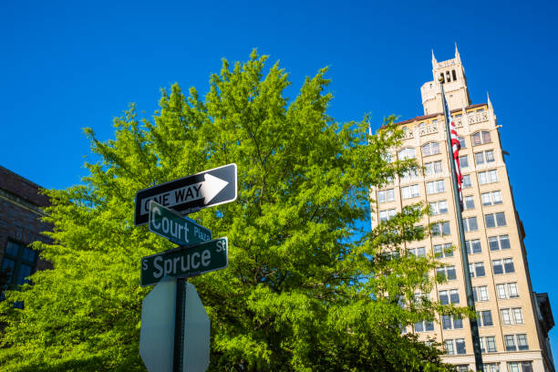 istock Asheville Cityscape 1401605940