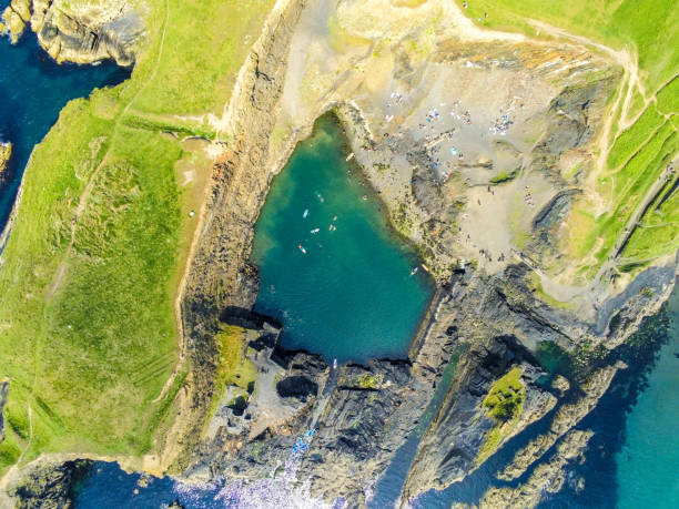 istock Blue Lagoon - Pembrokeshire, Wales 1401608700