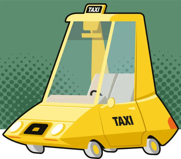 Vector illustration of TAXI
