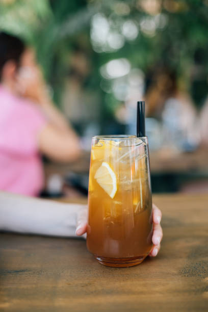 istock Homemade organic iced tea with fresh lemon 1401610684