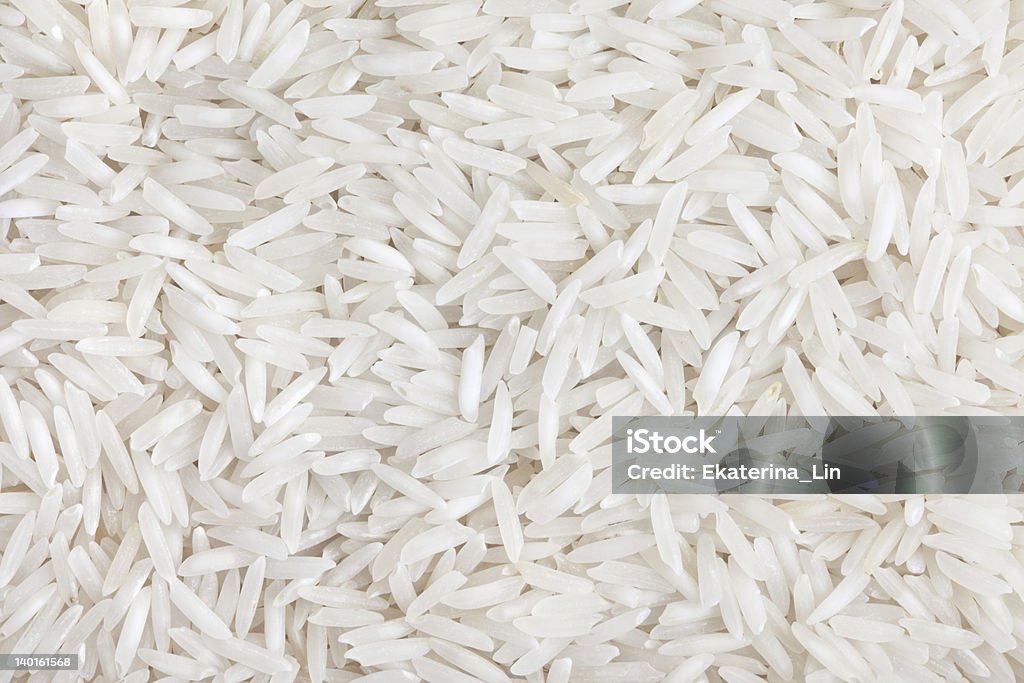 Arroz de Grão Longo - Foto de stock de Arroz - Alimento básico royalty-free