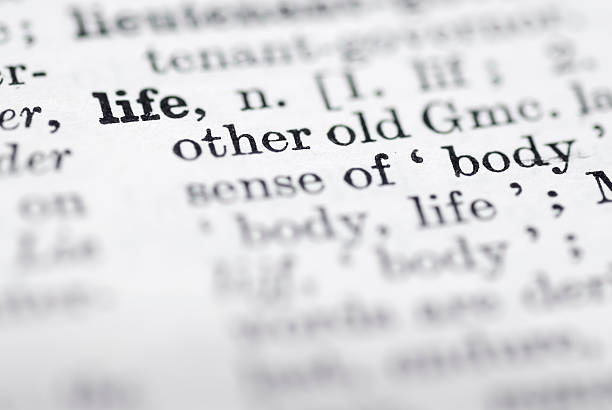 istock Life; Definition in English Dictionary. 140162118