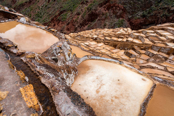 istock Minas de Sal de Maras, the salt mines in Maras, Cusco, Peru 1401621688