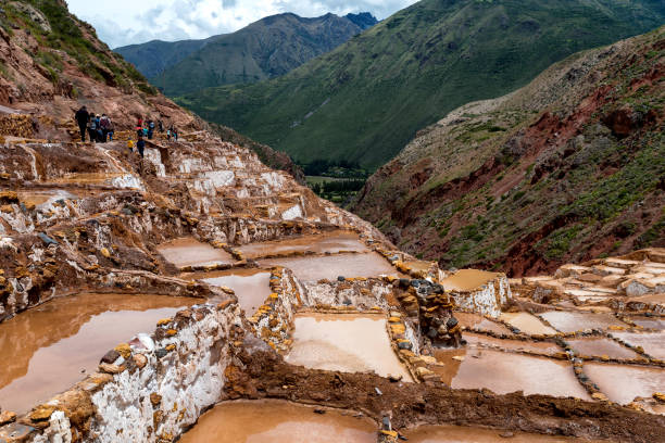 istock Minas de Sal de Maras, the salt mines in Maras, Cusco, Peru 1401621689