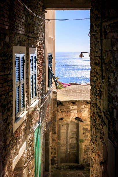 Cinque terre street, door and window