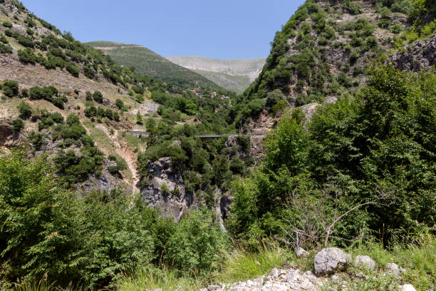 istock The greek village Matsouki (Epirus, Greece). 1401623005
