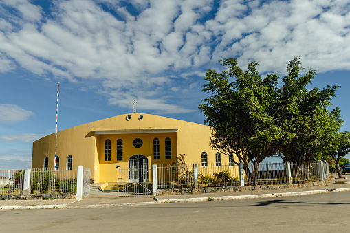 church, in the city of Bom Jesus da Lapa, State of Bahia, Brazil