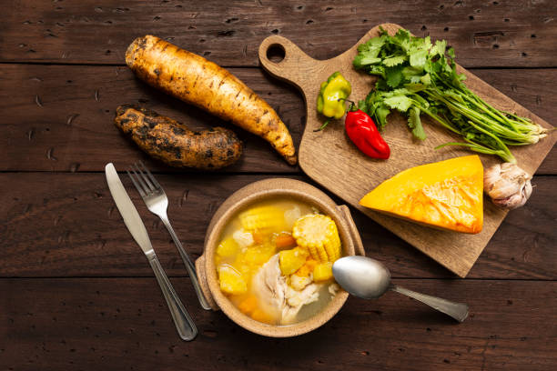 istock Chicken soup made at home 1401625517