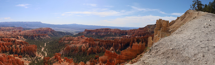 Photo of Bryce Canyon, State of Utah, United States of America. Bryce Canyon is a famous national park in USA.
