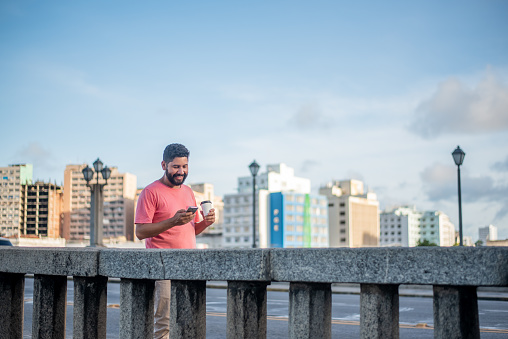 Tourist in Recife city