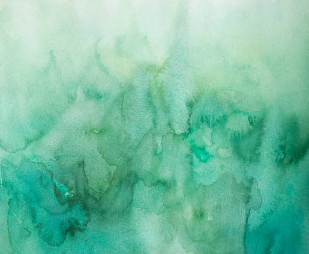 istock green yellow watercolor background 1401646397