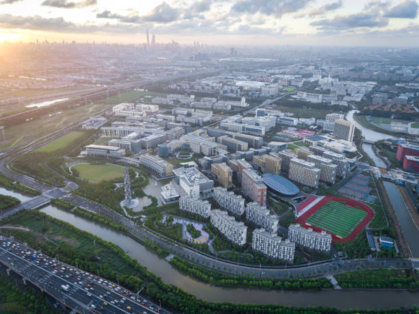 istock Aerial View of ShanghaiTech University 1401656213