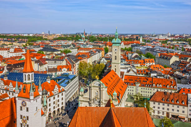 istock Munich, Bavaria, Germany. Old Town architecture 1401666118