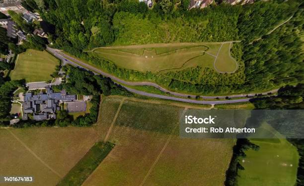 An Aerial View Of The Bury Bat On The Outskirts Of Bury St Edmunds In Suffolk Uk Stock Photo - Download Image Now