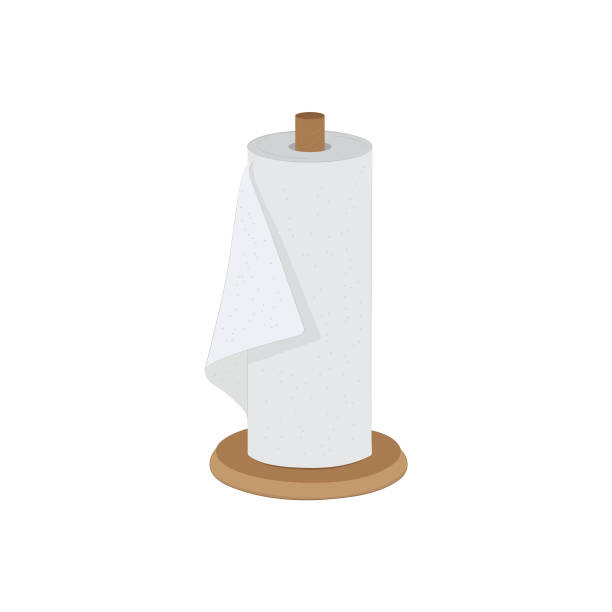 Paper Towel Icon Vector Design. Editable to any size. Vector Design EPS 10 File. paper towel stock illustrations