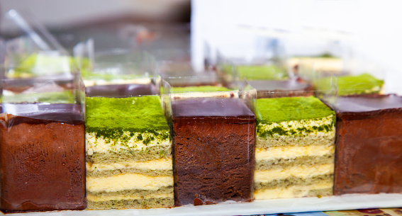 Green Tea Chocolate Cake