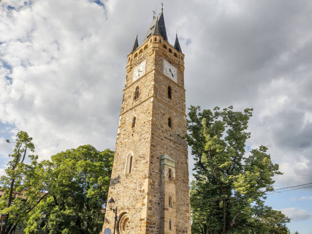istock Stephen Tower (Stefan Tower) in Baia Mare city, Romania 1401708130