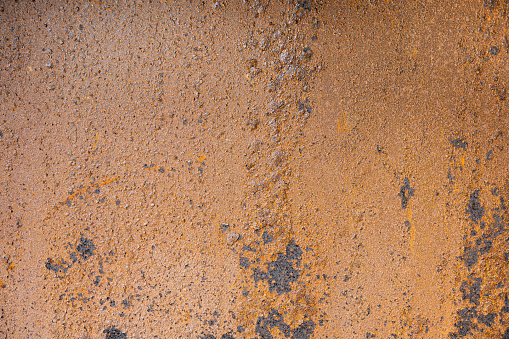 Rusty metal background in construction building