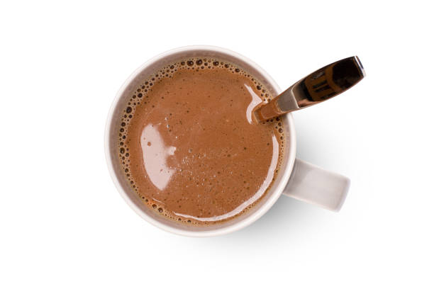 istock cup of hot chocolate or cocoa drink 1401716883