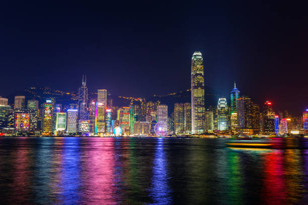 istock Hong Kong at night 1401720409