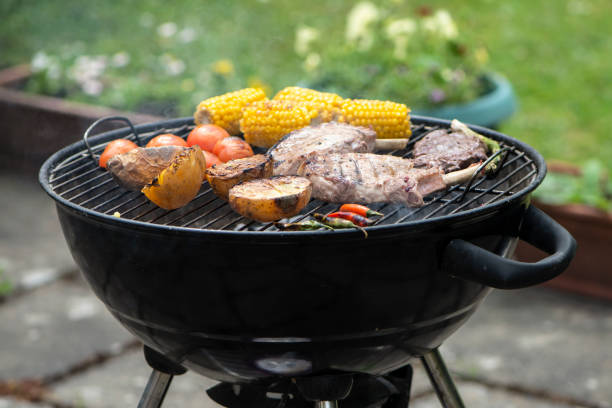 istock baked appetizing pork steak and potatoes with vegetables 1401727488